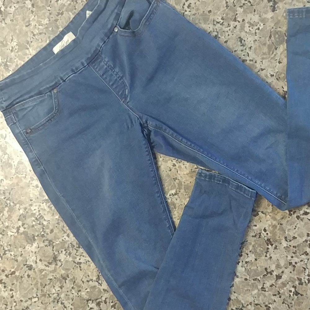 Lola 'Anna' mid rise skinny jeans